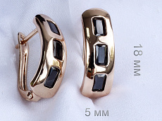 Серьги 18e00760-ZZ3707-2 фото Серьги - (артикул - 18e00760-ZZ3707-2)